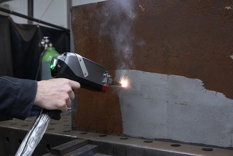 Datei:Laserreinigung-Entrostung-Stahl.jpg